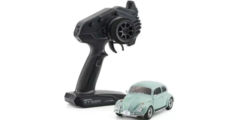 NEUKyosho 32374BBLMini-Z MR04 RWD Volkswagen Beetle 1300 1966 Bahama Blue