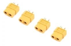 NEUREVTEC GF-1003-002XT-60 Stecker vergoldet, 4 Stück