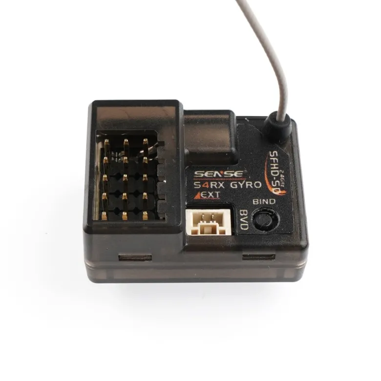NEUSENSE Innovation SI-S4RX-GS4RX-G 4-Kanal 2.4GHz Empfänger mit Gyro & BVD