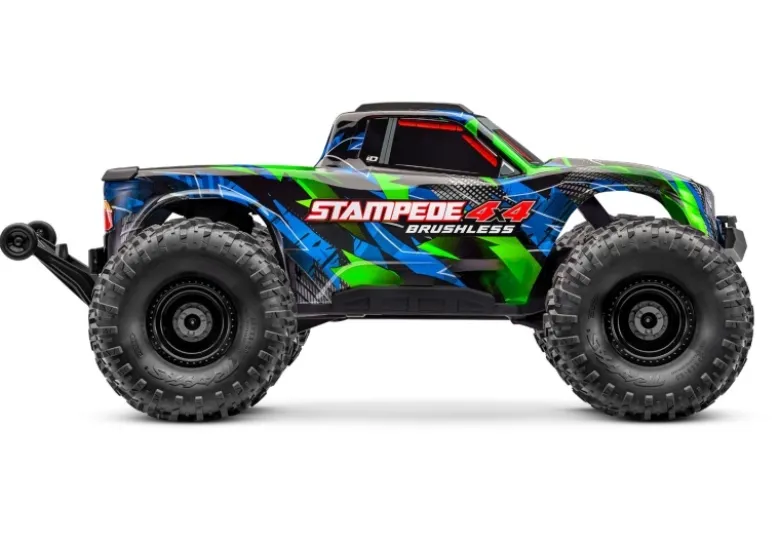 NEUTraxxas 67454-4-GRNStampede 1:10 4x4 Stadium-Truck grün VX3 Brushless RTR