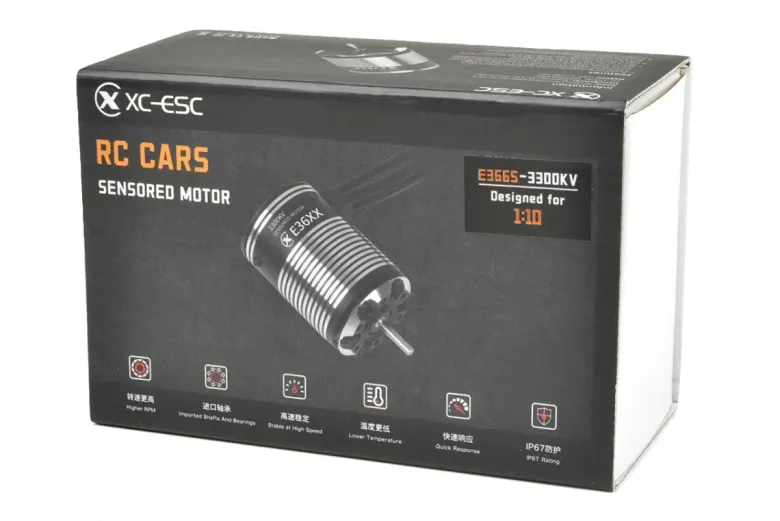 NEUXC ESC XC-E3665-3300Brushless Motor E3665- 3300KV - 2-3S - Sensored - 1:10