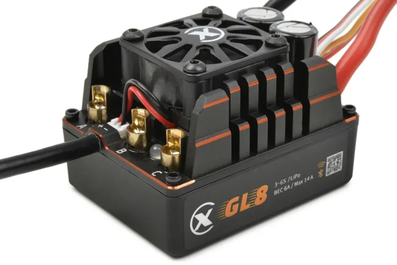 NEUXC ESC XC-GL8FOC Crawler Regler GL8 G2 - 140A - 3-6S Bluetooth 1:7 / 1:8 Sensored