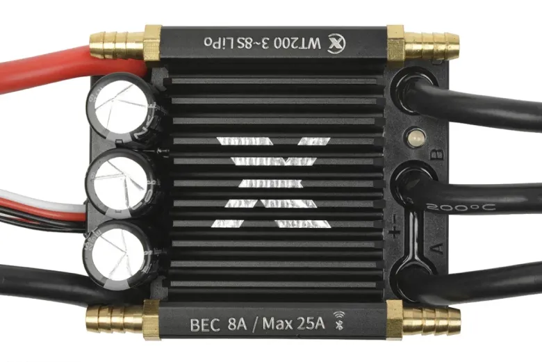NEUXC ESC XC-WT200Marine Regler WT200 G2 200A 3-8S Sensorless Bluetooth IP67