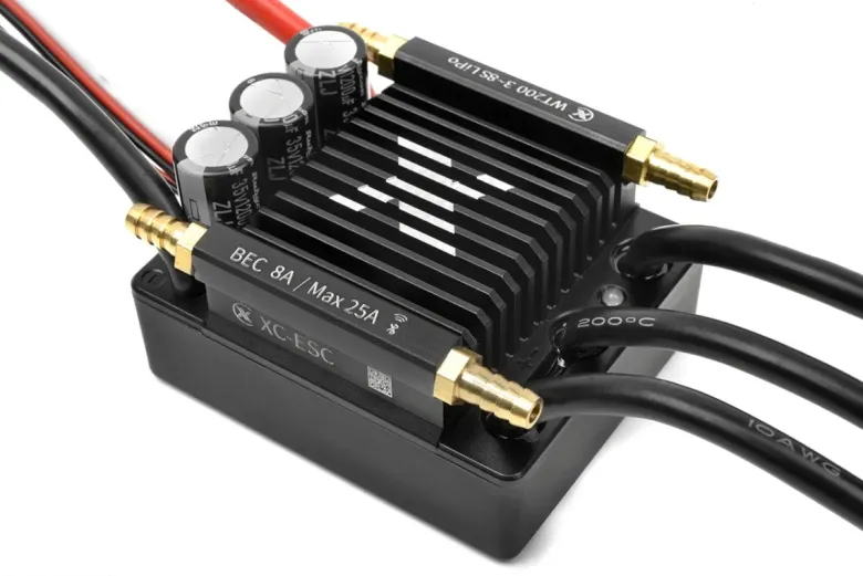 NEUXC ESC XC-WT200Marine Regler WT200 G2 200A 3-8S Sensorless Bluetooth IP67