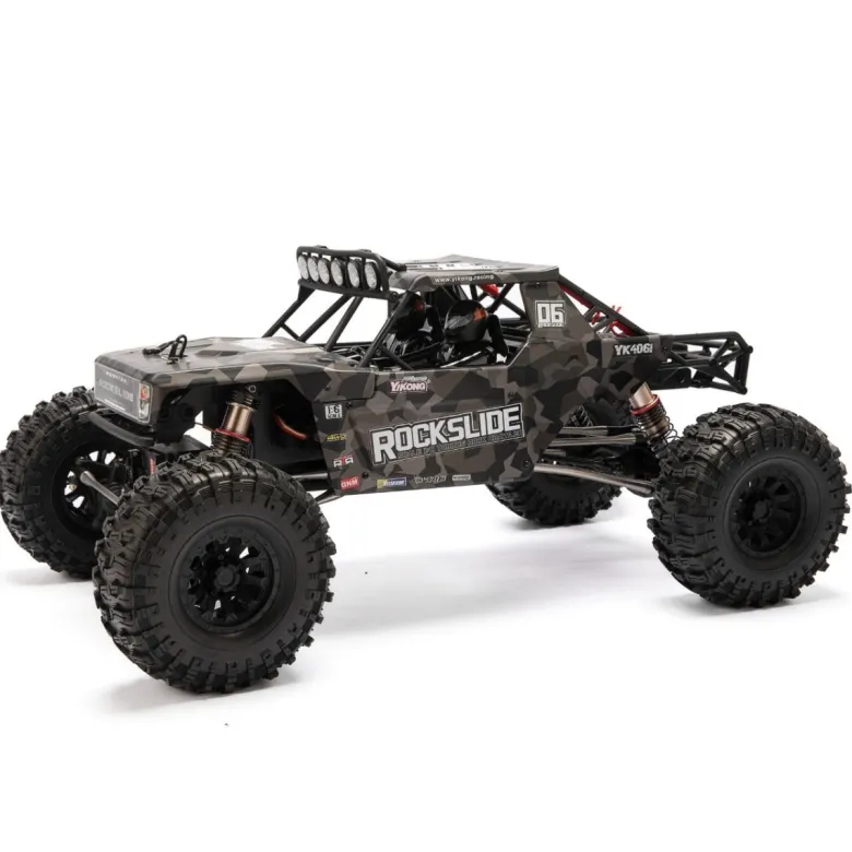 NEUYikong YK4061DRock Crawler Rock Slide 1:6 4WD Schwarz Brushless RTR
