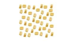 OcCre OC17002Doppel Blockrolle 4 mm 15 Stk