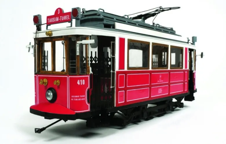 OcCre OC53010Istanbul Straßenbahn TAKSIM-TÜNEL Bausatz 1:24