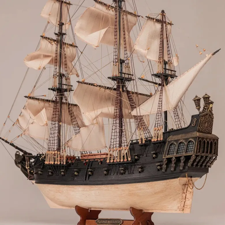 OcCre OC12012Piratenschiff Black Swan Schiffsbausatz 1:75