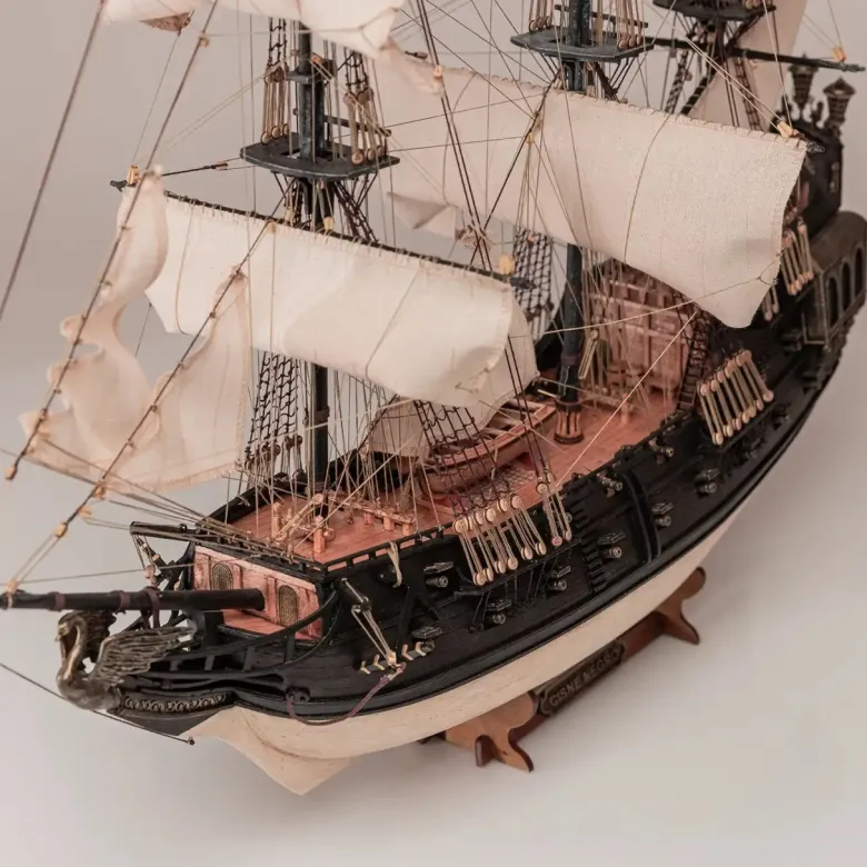 OcCre OC12012Piratenschiff Black Swan Schiffsbausatz 1:75
