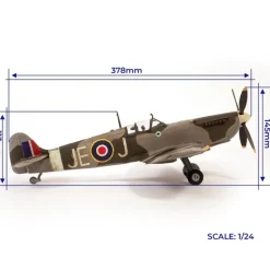 OcCre OC2WW01Spitfire MK.IXC.EN389 Modellbausatz 1:24