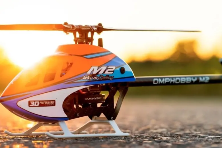 OMP Hobby OSHM0047M2 V3 Pro Hubschrauber 434mm ARF - orange