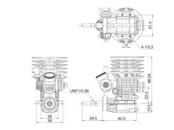 OS Engine OS1F500T1205 On-Road Race Motor für 1:10 Tourenwagen