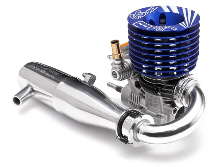 OS Engines OS1EG01MAX-B21 3.5cc Combo Set 1/8 Buggy Motor mit Auspuffanlage