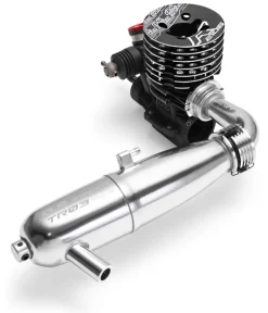 OS Engines OS1EY03O.S.SPEED R2106 On-Road Racing Motor mit Auspuff Combo V2
