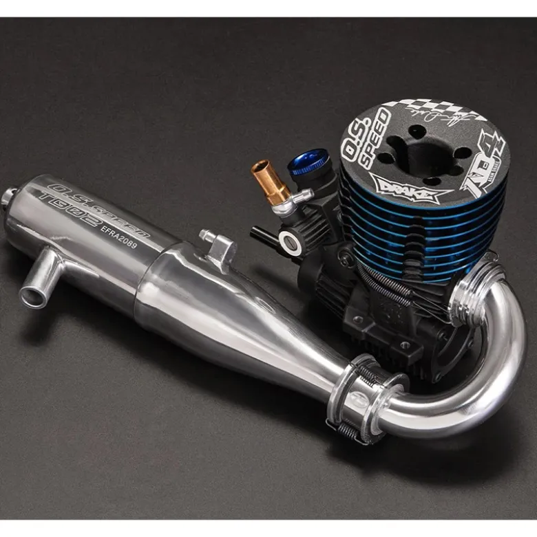 OS Engines OS1FH01Speed B21 Adam Drake 4 Off-Road Rennmotor mit T2090 Auspuff