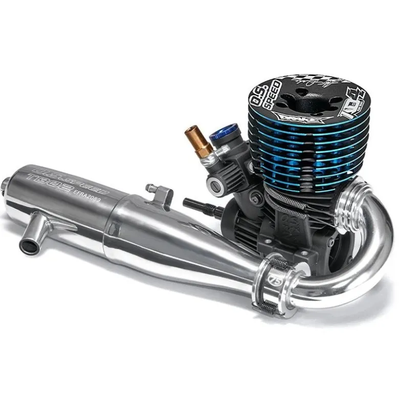 OS Engines OS1FH01Speed B21 Adam Drake 4 Off-Road Rennmotor mit T2090 Auspuff