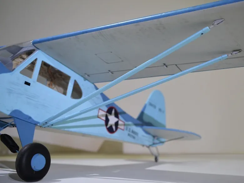 Phoenix Model PH221Navy Piper J3 Cub GP/EP ARF - 230cm