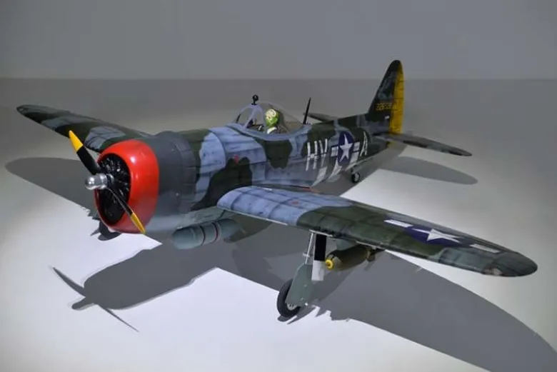 Phoenix Model PH217P47 Thunderbolt GP/EP 35-55CC SCALE 16% ARF - 201 cm