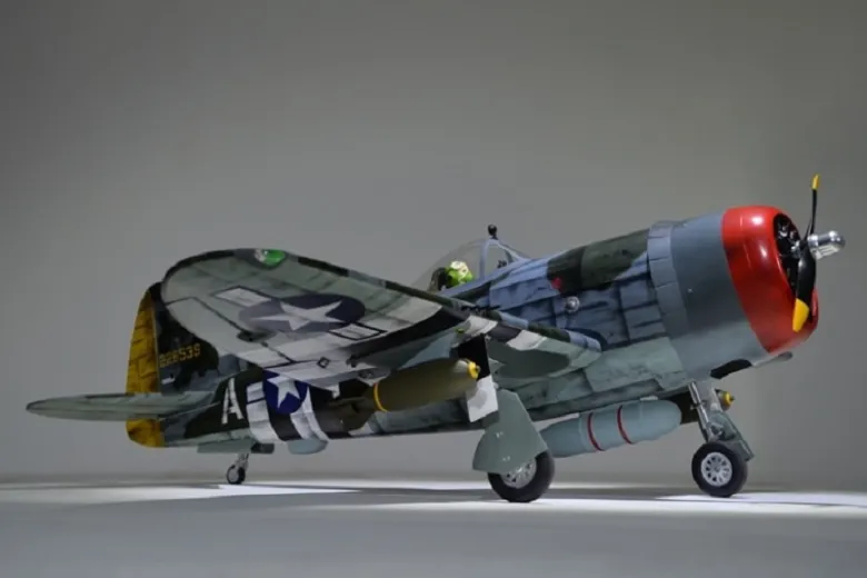 Phoenix Model PH217P47 Thunderbolt GP/EP 35-55CC SCALE 16% ARF - 201 cm