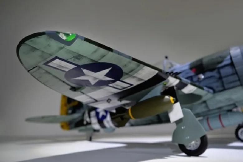 Phoenix Model PH217P47 Thunderbolt GP/EP 35-55CC SCALE 16% ARF - 201 cm