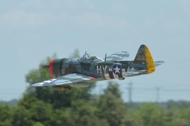 Phoenix Model PH217P47 Thunderbolt GP/EP 35-55CC SCALE 16% ARF - 201 cm
