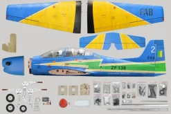 Phoenix Model PH158Tucano MK2 Motorflugzeug 173cm