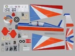 Phoenix Model PH020YAK54 Yakovlev GP/EP 15-20CC ARF - 161 cm