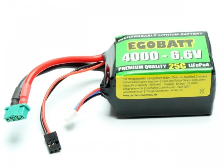 Pichler C8381LiFe Akku EGOBATT 4000 - 6.6V (25C) Empfängerakku