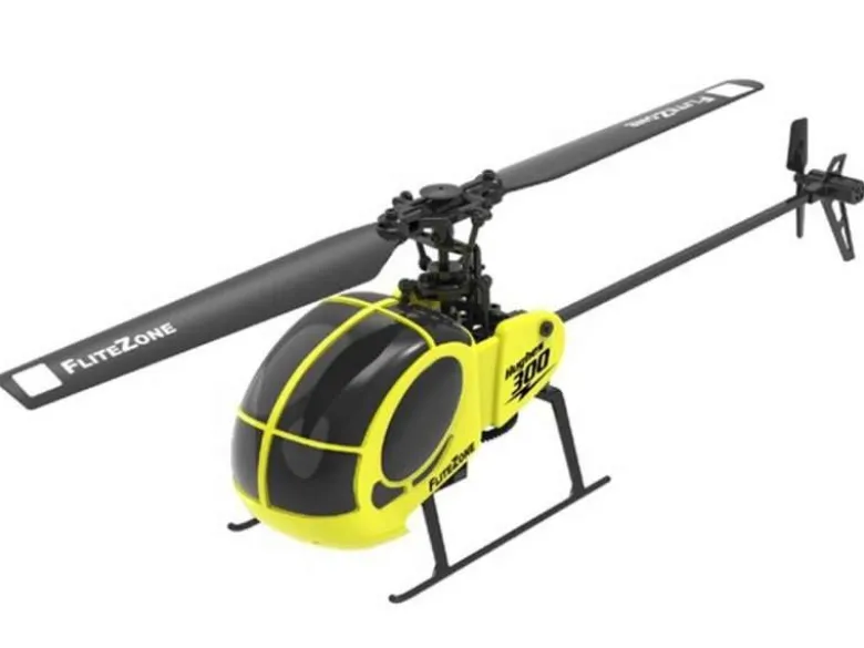 Pichler 15491Hughes 300 Helicopter gelb RTF Flugstabilisierung, Autostart