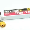 Pichler 15418LiPo Akku Red Power XT 2S 2200mAh 25C/50C 7,4V, XT60