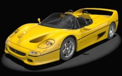 POCHER HK63Ferrari F50 - Giallo Modena Bausatz 1:8 688 Teile - mehr als 30h Bauzeit - Jetzt vorbestellen!