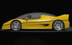 POCHER HK63Ferrari F50 - Giallo Modena Bausatz 1:8 688 Teile - mehr als 30h Bauzeit - Jetzt vorbestellen!