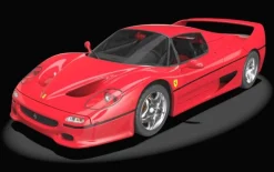 POCHER HK62Ferrari F50 - Rosso Corsa Bausatz 1:8 688 Teile - mehr als 30h Bauzeit - Jetzt vorbestellen!