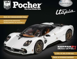 POCHER HK123Pagani Utopia Coupé 1:8 Bianco Perla Bausatz, 556 Teile