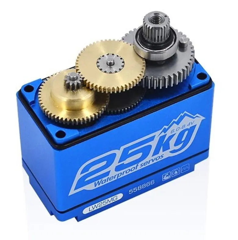 Power HD HD-LW-25MGServo HD LW-25MG Digital wasserdicht ALU-CASE 25kg/0.14sec