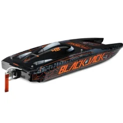 Pro Boat PRB08043T1Blackjack 42'' 8S Brushless Catamaran RTR: Schwarz/Orange