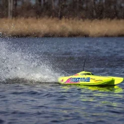 Pro Boat PRB08049T1Blackjack 24' V2 Catamaran Brushless: RTR, Heat Wave Visual