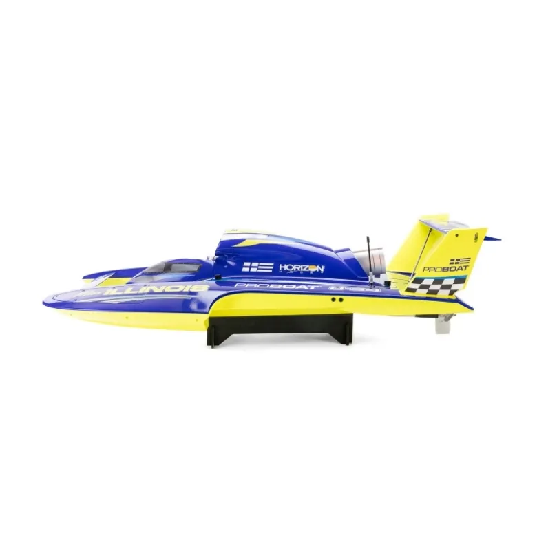 Pro Boat PRB-2072T1Miss Illinois U-34 34'' Unlimited Hydro Rennboot RTR Brushless - blau, für 8S Lipo +100km/H