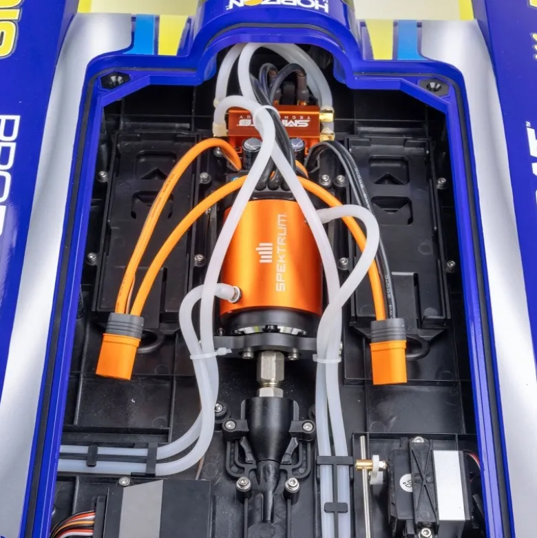 Pro Boat PRB-2072T1Miss Illinois U-34 34'' Unlimited Hydro Rennboot RTR Brushless - blau, für 8S Lipo +100km/H