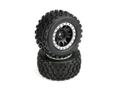 Pro-Line PRO1013113Badlands MX43 Komplettrad 4.3" für Traxxas X-MAXX XRT Funco hinten