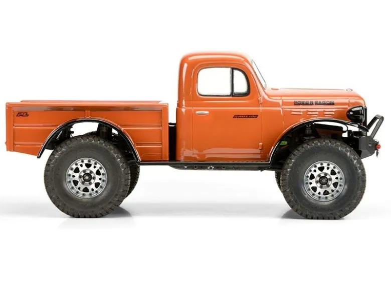 Pro-Line PRO3499001946 Dodge Power Wagon Karo klar für 313mm Radstand