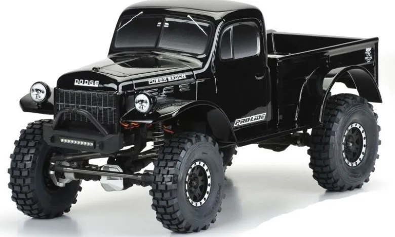 Pro-Line PRO3499181946 Dodge Wagon Crawler 1:10 Karo lackiert schwarz 313mm