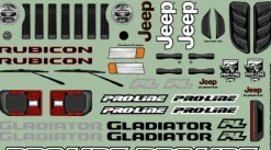 Pro-Line PRO353500Jeep Gladiator Karosserie klar 313mm Radstand Scale Crawler
