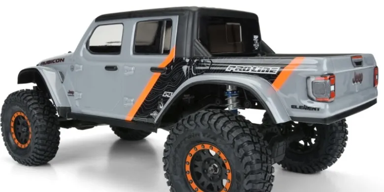 Pro-Line PRO353500Jeep Gladiator Karosserie klar 313mm Radstand Scale Crawler