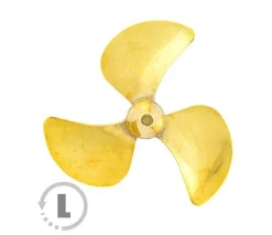 Raboesch rb160-04aMessing-Propeller Serie 160 3 Blatt 35mm Links M3