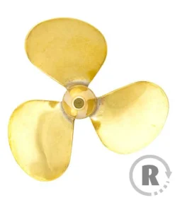 Raboesch rb156-45Messing Schiffsschraube Serie 156 3 Blatt 25mm Rechts M2