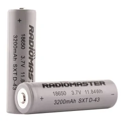 RadioMaster RM-18650Akku 18650 3200mah - passend für RadioMaster Sender TX16S Boxer, TX12, Pocket und MT12