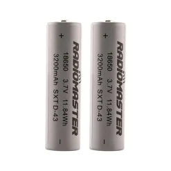 RadioMaster RM-18650Akku 18650 3200mah - passend für RadioMaster Sender TX16S Boxer, TX12, Pocket und MT12
