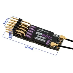 RadioMaster RM-RX-ER6-GER6-G ELRS 6-Kanal Empfänger