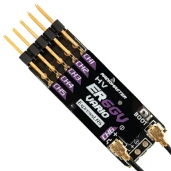 RadioMaster RM-RX-ER6-GVER6-GV ELRS 6-Kanal Empfänger mit Vario